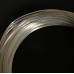 5N Solid core silver flat bare wire